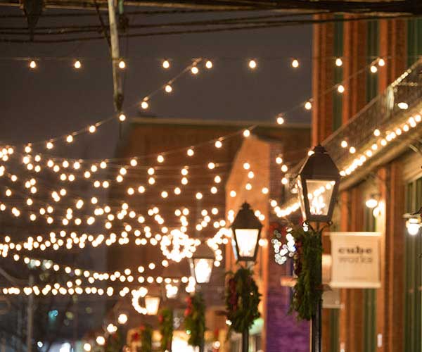 Гирлянды для улицы в Санкт-Петербурге