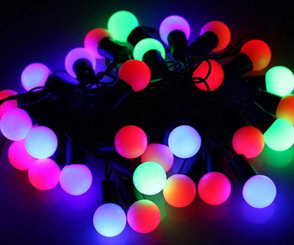 Гирлянды шарики в Санкт-Петербурге