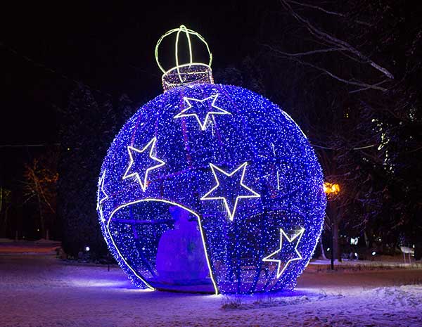 Новогодний декор в Санкт-Петербурге